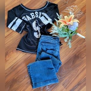 Refuge Size 7L Y2K Flare Jeans – Classic Vintage Style, Excellent Condition